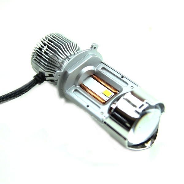 Светодиодные лампы H4/H19 12-24v мини-линзы  AL50