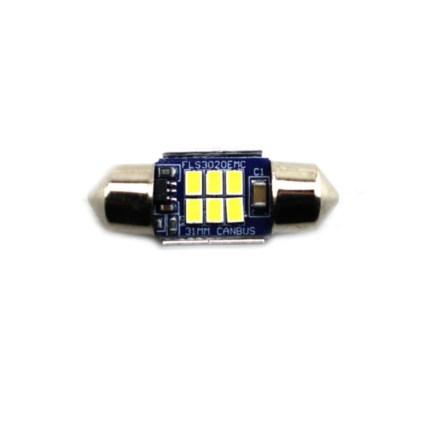 Светодиодная лампа C5W SJ3020 12-24V 31мм