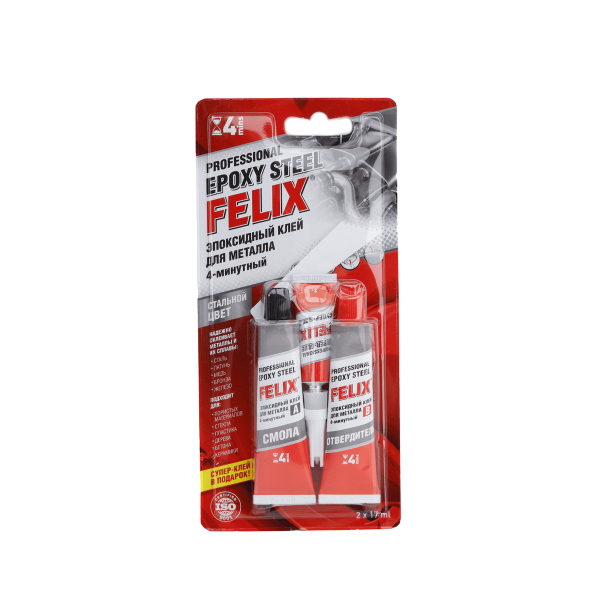 Эпоксидный клей для метала Felix Epoxy Steel