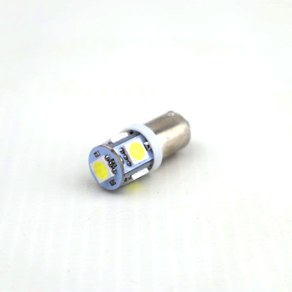 Светодиод T4W 24V 5 диодов белый