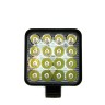Фара светодиод. дополнит. 16 cree 12v slim mini + flash режим
