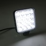 Фара светодиод. дополнит. 16 cree 12v slim mini + flash режим