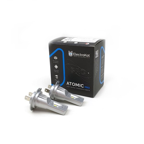 Светодиоды H7/H18 Atomic Pro 5000K