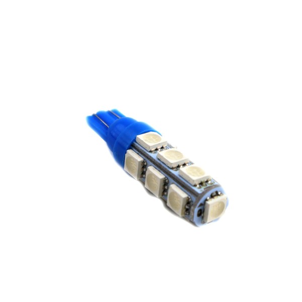 Светодиод W5W 13smd blue 5050а