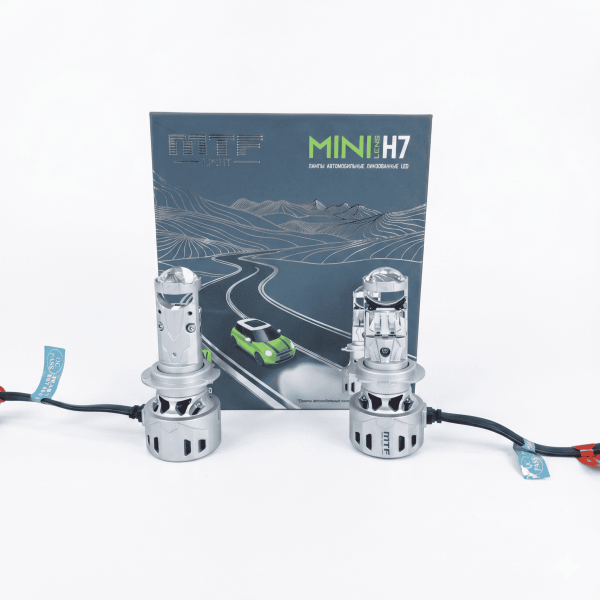 Светодиодные лампы H7 мини-линзы MTF