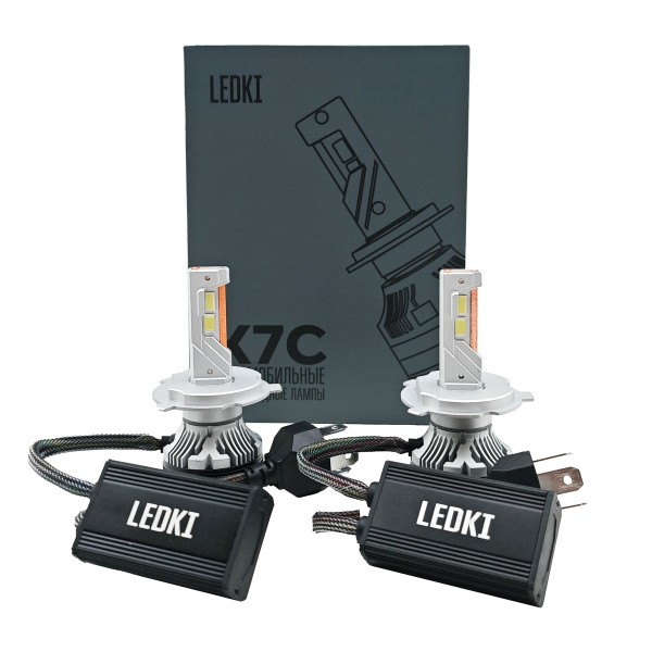 Светодиоды H4 H19 LEDKI K7C 6000K